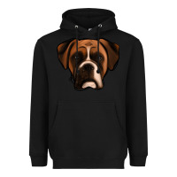 Black Boxer Heavyweight Hoodie - Jasminsmagicworld