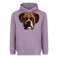 Lavender Boxer Heavyweight Hoodie - Jasminsmagicworld