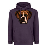 Plum Boxer Heavyweight Hoodie - Jasminsmagicworld