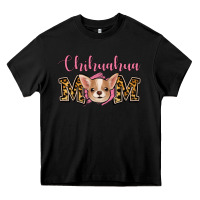 Black Chihuahua Mom Heavy Core Tee - Jasminsmagicworld