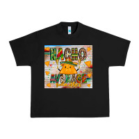 Black Nacho Average God mother Urban Heavy Tee - CowhideDigitalArt