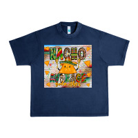Navy Nacho Average God mother Urban Heavy Tee - CowhideDigitalArt