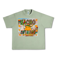 Oil Green Nacho Average God mother Urban Heavy Tee - CowhideDigitalArt