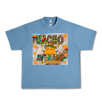 Pebble Blue Nacho Average God mother Urban Heavy Tee - CowhideDigitalArt