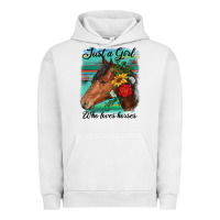 Pigment Lunar Rock just a girl who loves horseshoe Urban Hoodie - RanaPortraitStore