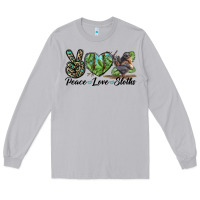 Moon Dust Peace Love Sloths Long Sleeve Tee - LillyAllenDesigns