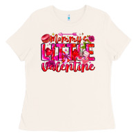 Bone Mommy's Little Valentine Ladies Tee - CowhideDigitalArt