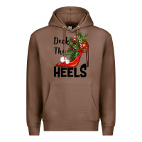 Chestnut deck the heels Christmas Premium Hoodie - BarkalooDesign