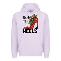 Lilac deck the heels Christmas Premium Hoodie - BarkalooDesign