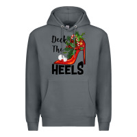 Rock deck the heels Christmas Premium Hoodie - BarkalooDesign
