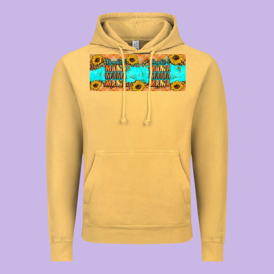 Thankful Mama Mama Mama Vintage Hoodie Designed By Artiststas