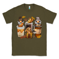 Army Green Coffee gnome Classic Tee - BarkalooDesign