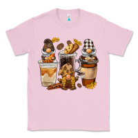 Bubblegum Pink Coffee gnome Classic Tee - BarkalooDesign