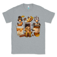 Heather Grey Coffee gnome Classic Tee - BarkalooDesign