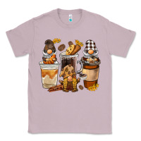 Lilac Coffee gnome Classic Tee - BarkalooDesign