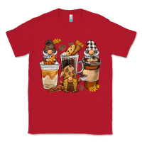 Red Coffee gnome Classic Tee - BarkalooDesign