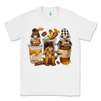 White Coffee gnome Classic Tee - BarkalooDesign