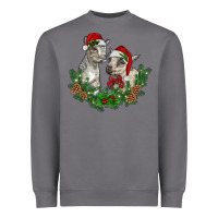 Storm christmas baby goats Heavyweight Sweatshirt - RanaPortraitStore