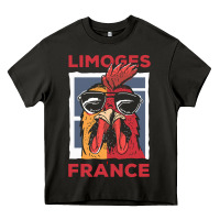 Asphalt limoges t  shirt limoges france gallic rooster t  shirt Heavy Core Tee - linhVisuals