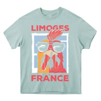 Arona limoges t  shirt limoges france gallic rooster t  shirt Heavy Core Tee - linhVisuals