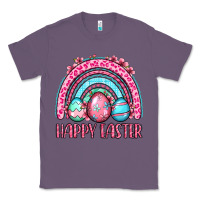 Lavender Happy Easter eggs rainbow Classic Tee - OliviaCreatesArt