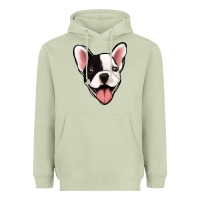 Matcha French Bulldog Heavyweight Hoodie - Jasminsmagicworld