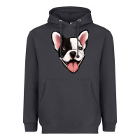 Smoke French Bulldog Heavyweight Hoodie - Jasminsmagicworld