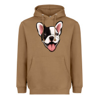 Toasted Coconut French Bulldog Heavyweight Hoodie - Jasminsmagicworld