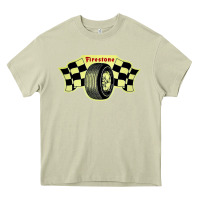 Mossy firestone one racing Heavy Core Tee - linhVisuals
