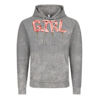 Cloud Rock Girl balloon Vintage Hoodie - Artiststas