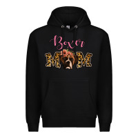 Black Boxer Mom Premium Hoodie - Jasminsmagicworld