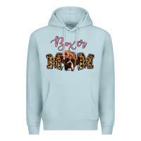Blue Mist Boxer Mom Premium Hoodie - Jasminsmagicworld