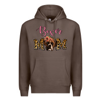 Coffee Boxer Mom Premium Hoodie - Jasminsmagicworld