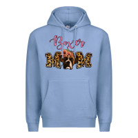 Colony Blue Boxer Mom Premium Hoodie - Jasminsmagicworld
