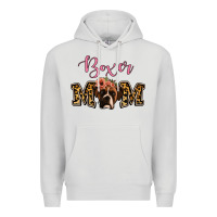 Dove Grey Boxer Mom Premium Hoodie - Jasminsmagicworld