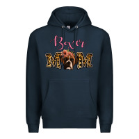 Navy Boxer Mom Premium Hoodie - Jasminsmagicworld