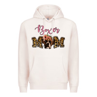 Pale Pink Boxer Mom Premium Hoodie - Jasminsmagicworld