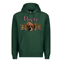 Sports Green Boxer Mom Premium Hoodie - Jasminsmagicworld