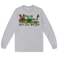 Moon Dust peace love boer goat Long Sleeve Tee - LillyAllenDesigns