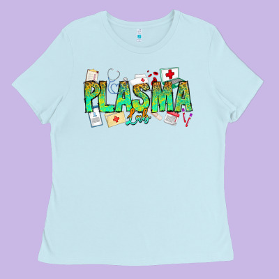 Plasma Lab Ladies Tee Designed By Cowhidedigitalart