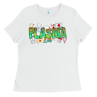White plasma lab Ladies Tee - CowhideDigitalArt