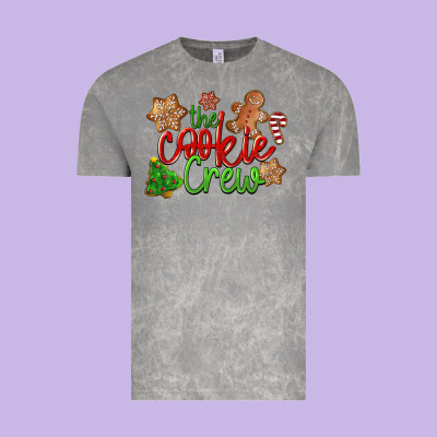 The Cookie Crew Christmas Vintage Tee Designed By Lillyallendesigns