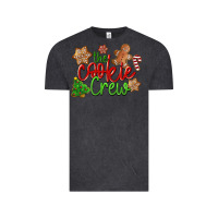 Vintage Black The Cookie Crew Christmas Vintage Tee - LillyAllenDesigns