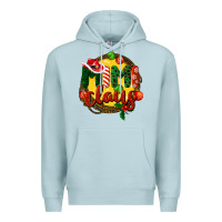 Blue Mist mimi claus christmas Premium Hoodie - BarkalooDesign