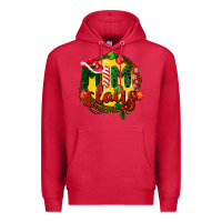 Cardinal mimi claus christmas Premium Hoodie - BarkalooDesign