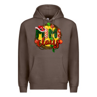 Coffee mimi claus christmas Premium Hoodie - BarkalooDesign
