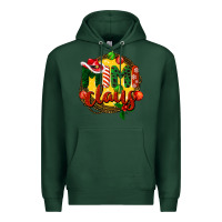 Sports Green mimi claus christmas Premium Hoodie - BarkalooDesign