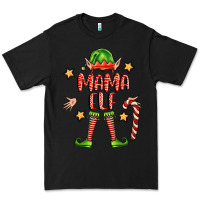 Black mama elf Premium Tee - FaDigitalArtStudio