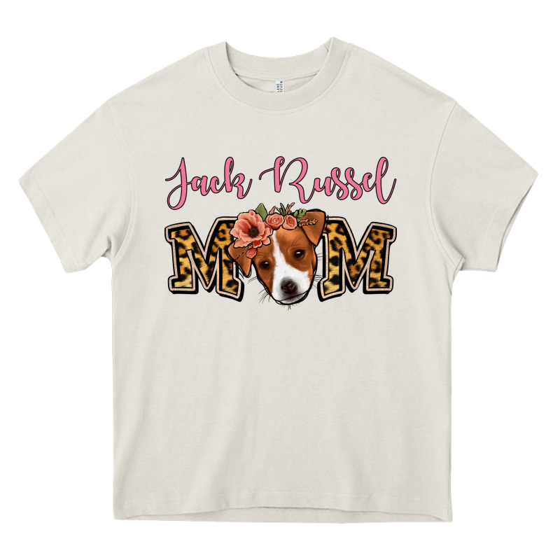 Jack Russel Mom Heavy Core Tee by Jasminsmagicworld | Teevron