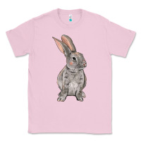 Bubblegum Pink Easter bunny Classic Tee - OliviaCreatesArt